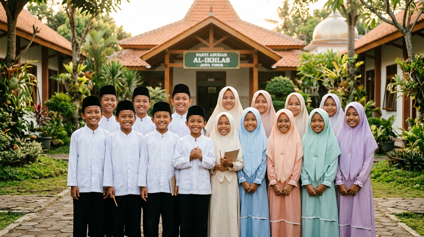 Anak-anak LKSA KBIK Surabaya